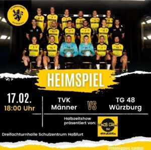 Handball Heimspiel mit Halbzeitshow